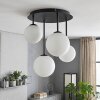 Chehalis plafonnier globe vintage 4 lampes G9 pour salon et salle à manger