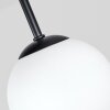 Chehalis plafonnier boule 4 lumières G9, style rétro pour salon et couloir