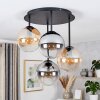 Gastor plafonnier boule 4 lumières E14, luminaire de plafond rétro vintage