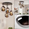 Chehalis plafonnier boule G9 4 flammes, lampe de plafond ronde Ø 41 cm