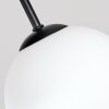 Chehalis plafonnier boule G9 à 4 lampes, style moderne rétro pour salon