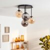 Chehalis plafonnier à 4 globes, luminaire de plafond rétro vintage ø 41 cm