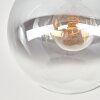 Gastor plafonnier globe rond E27 ø 25 cm pour salon et salle à manger