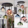Chehalis plafonnier globe 4 lampes G9 Ø 38 cm, style vintage moderne pour salon