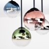 Chehalis plafonnier globe 4 lampes G9 Ø 38 cm, style vintage moderne pour salon