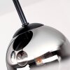 Chehalis plafonnier boule 4 lumières G9, luminaire de plafond rond rétro