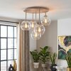 Koyoto plafonnier globe 5 lumières, luminaire plafond rond E14, ø 45 cm