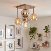 Koyoto plafonnier 5 lumières E14 à globes suspendus, ø 37 cm, rétro moderne