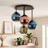 Koyoto plafonnier boule rétro 4 lampes E14 pour salon et salle à manger