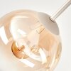 Plafonnier Gastor à boules, luminaire de plafond 5 lumières E14 rétro moderne