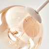 Gastor plafonnier boule E14 5 lumières, diamètre 45 cm, style moderne vintage