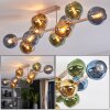 Koyoto plafonnier boule 10 lumières E14 pour salon et salle à manger