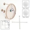 Chehalis plafonnier boule 5 lumières Ø 45 cm, luminaire de plafond scandinave