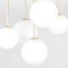 Chehalis plafonnier boule 5 lumières Ø 45 cm, luminaire de plafond scandinave
