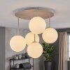Chehalis plafonnier globe moderne scandinave à 5 lumières, ø 45 cm