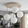 Chehalis plafonnier globe moderne scandinave à 5 lumières, ø 45 cm