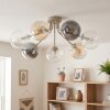 Gastor plafonnier boule 7 lumières E14 25 Watt moderne rétro-vintage pour salon