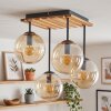 Gastor plafonnier boule 4 flammes E14, luminaire de plafond vintage pour salon