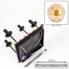 Gastor plafonnier boule 4 flammes E14, luminaire de plafond vintage pour salon