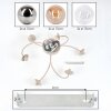 Chehalis plafonnier boule 6 lumières G9, luminaire de plafond rond moderne