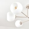Koyoto plafonnier boule rond à 6 lampes E14, diamètre 78 cm, design moderne