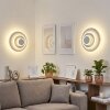 Lemik applique murale LED ronde orientable, lot de 2, éclairage indirect