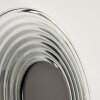 Liriel applique murale LED ronde ø 30 cm, luminaire mural rétro à anneaux