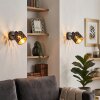 Alsen applique murale orientable pour salon avec abat-jour ajouré, lot de 2
