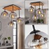 Koyoto plafonnier à 4 lumières E14, luminaire de plafond bohème vintage