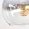 Koyoto plafonnier boule 4 flammes E14, luminaire plafond rétro Ø 38 cm