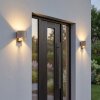 Tamarin applique murale extérieure avec détecteur de mouvement LED, lot de 2