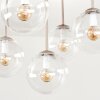 Gastor plafonnier boule 5 lampes, abat-jour globe, diamètre 39 cm, style boho