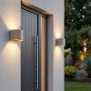 Applique murale LED Tamarin, lot de 2, en sable, Up & Down, 3000 Kelvin blanc chaud, IP54