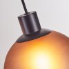 Nolen suspension 3 lampes E27 longueur 105,5 cm, luminaire salle à manger