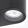 Applique murale Up & Down Kingstown cylindrique, lot de 2, détecteur de mouvement IP44