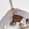 Koyoto plafonnier 4 lumières à globes, luminaire de plafond boho rétro