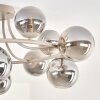 Chehalis plafonnier boule rond 12 lumières G9 Ø 76 cm pour salon