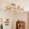 Chehalis plafonnier boule 12 lumières G9 Ø 76 cm pour salon et salle à manger