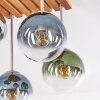 Gastor plafonnier boule 4 lumières E14, luminaire de plafond style rétro
