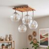 Koyoto plafonnier vintage rétro 4 lumières E14 pour salon et salle à manger