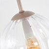 Koyoto plafonnier vintage rétro 4 lumières E14 pour salon et salle à manger