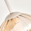 Koyoto plafonnier à globes ronds vintage, 4 lumières E14, Ø 38 cm, rétro