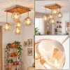Plafonnier Koyoto luminaire de plafond 5 globes, style boho vintage