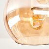 Plafonnier Koyoto luminaire de plafond 5 globes, style boho vintage