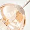 Koyoto plafonnier 5 lumières avec abat-jours globe pour salon et salle à manger