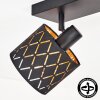 Alsen plafonnier 3 spots E14, spot de plafond à têtes orientables indépendamment