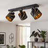 Alsen plafonnier orientable 3 spots, luminaire de plafond pour salon