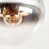 Gastor plafonnier boule à 5 lumières, globes suspendus rétro pour salon et salle à manger