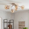 Chehalis plafonnier boule 6 lumières G9, forme ronde moderne, ø 58 cm