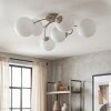Chehalis plafonnier boule moderne 6 lumières, design globes courbés ø 64 cm